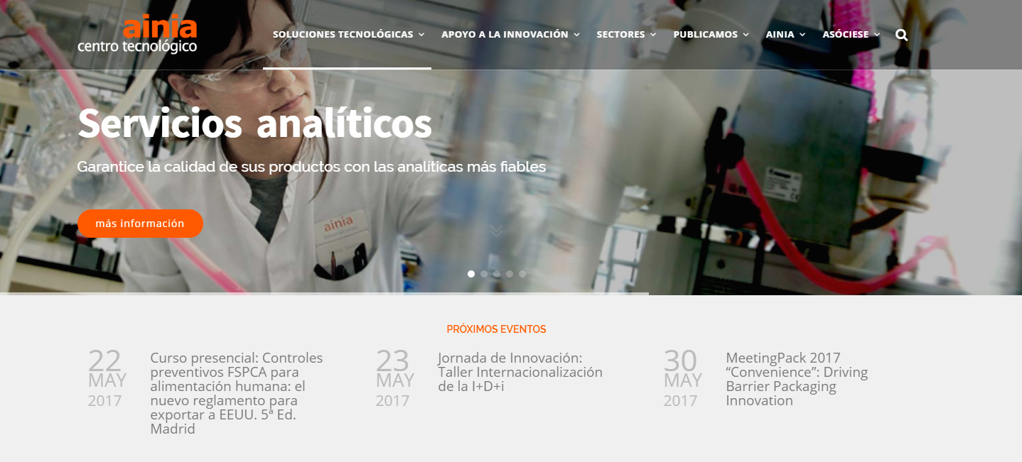 ainia Ainia: Industria 4.0 de los alimentos