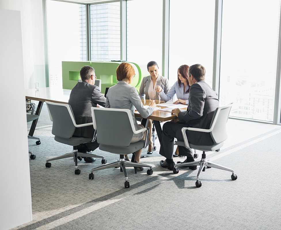 33917414 - businesspeople in conference room