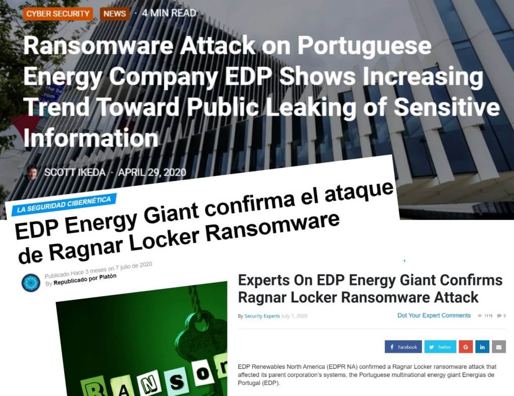 ciberataque ransomware Ragnar