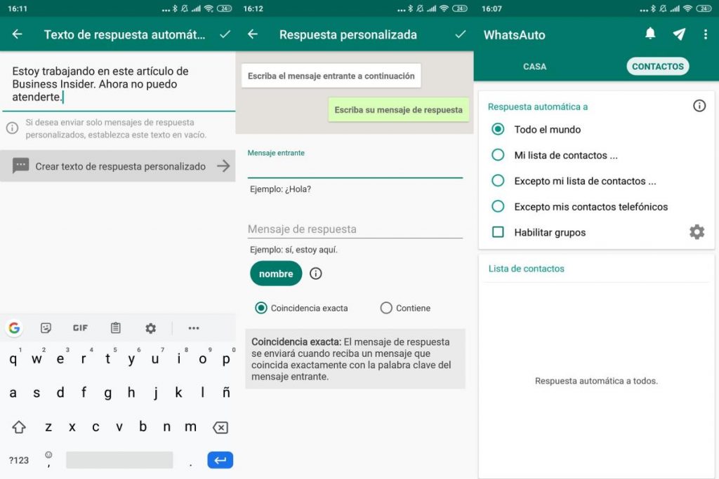 respuesta automatica whatsapp