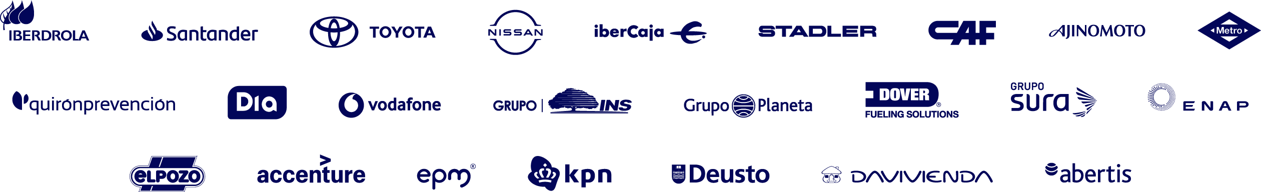 Empresas que confían en AuraQuantic