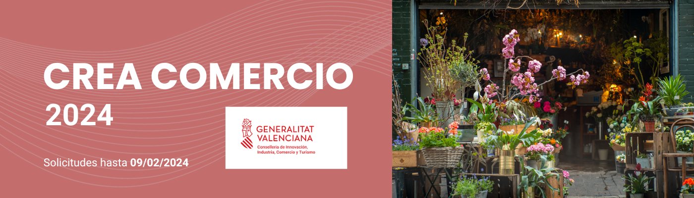 Crea Comercio 2024. Plazo abierto hasta el 9 de febrero de 2024