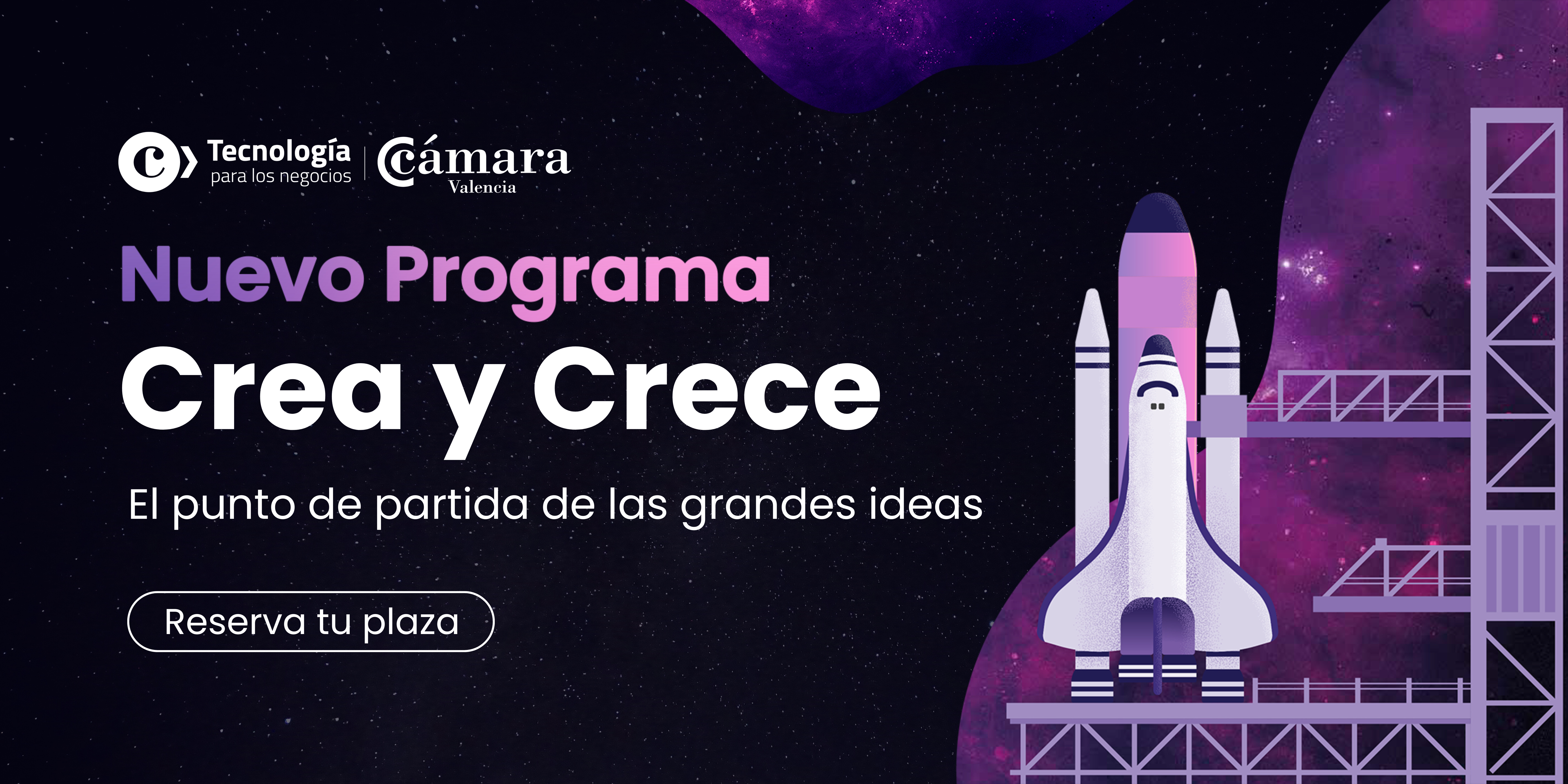 Si vais a emprender o a crear una startup el programa Crea y Crece os ayuda