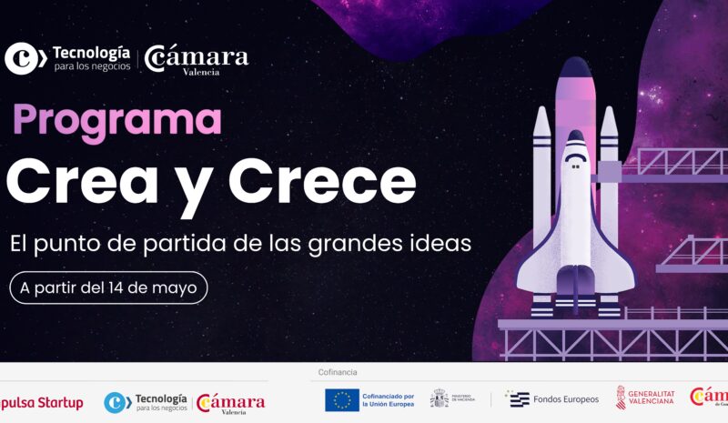 Abre el plazo de inscripción del programa Crea y Crece de Impulsa Startup