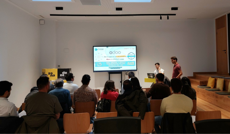 Odoo presenta en la Cámara de Comercio de Palencia su plataforma integral para centralizar y simplificar la gestión empresarial